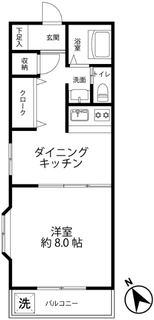 ハウス吉祥寺2階 間取