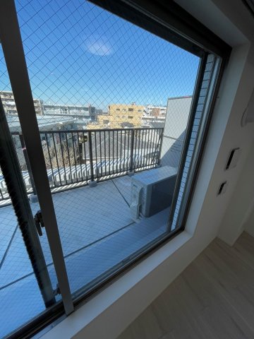 ガーラ・ステーション川崎久地4階 陽当たり良好なバルコニーです