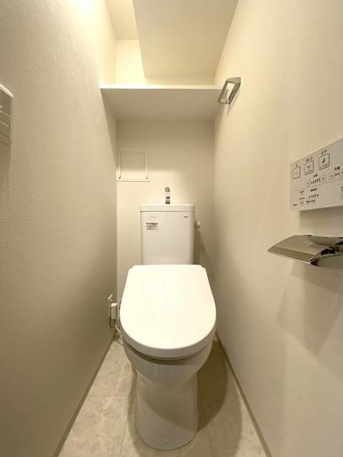 ガーラ・シティ横浜反町 清潔感のあるトイレです