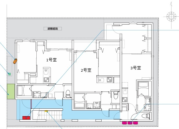 ｒｏｂｏｔ　ｈｏｍｅ　千住緑町Ⅲ1階 部屋その他