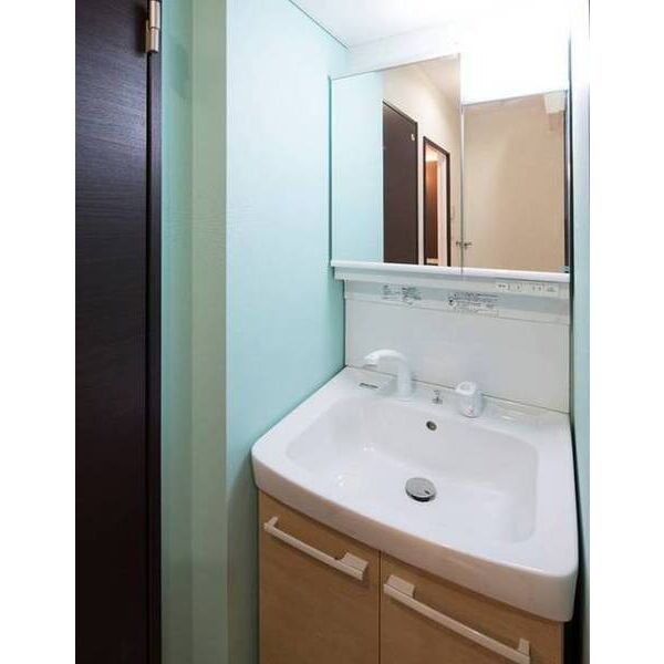 スリースターレジデンス学芸大学002B号室 洗面