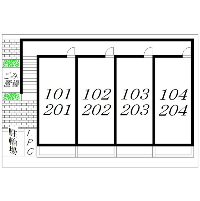 アムール かなめ 外観