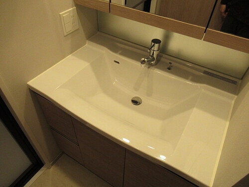 プラウドシティ武蔵浦和ステーションアリーナ18階 洗面所