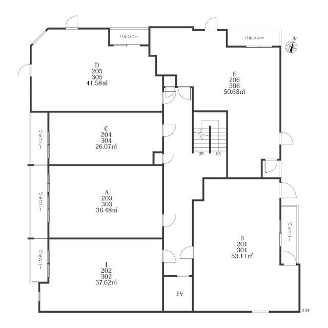 Ｍａｉｓｏｎ　Ｈｏｕｓｅｄｒｅｓｓｉｎｇ2階 ２～３階配置図
