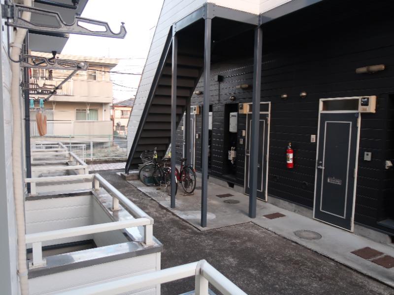 フォレスト百合丘　Ｂ棟1階 ※別部屋からの眺望