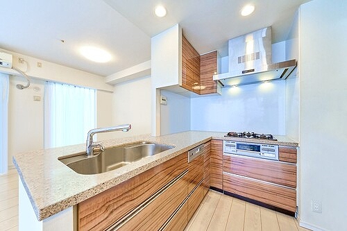 テラス東陽町ネクスタワー キッチン　※2023年12月撮影