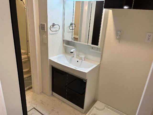 多摩区菅野戸呂　新築工事 洗面（イメージ）