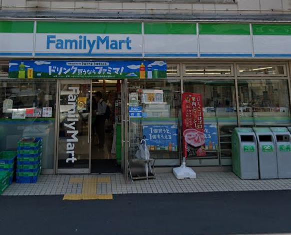 サンライズアサヒビル601号室 【コンビニエンスストア】ファミリーマート 東中野駅東口店まで77ｍ