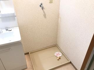 メゾンドリーム101号室 洗濯機置場（イメージ）