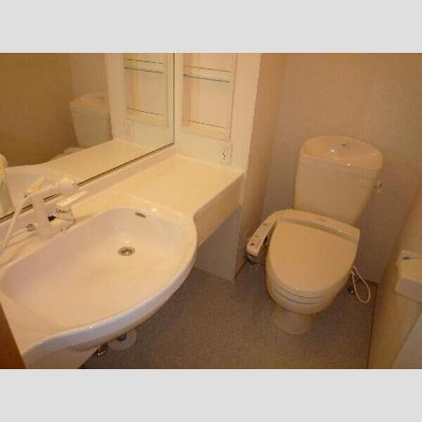 フローラ103号室 パウダールーム(温水洗浄便座トイレ)