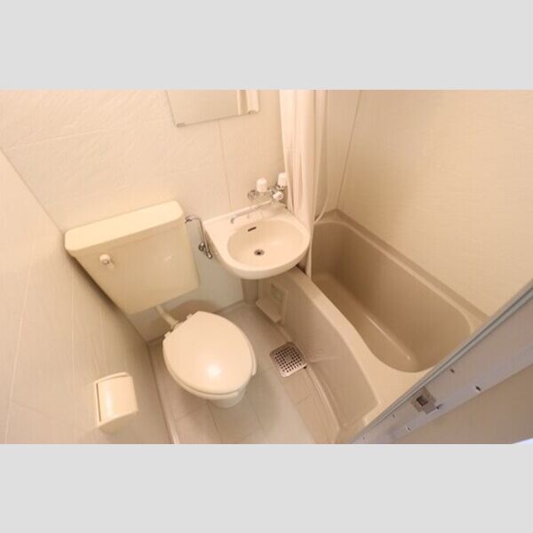 コンフォール小泉211号室 浴室(洗面台付き)