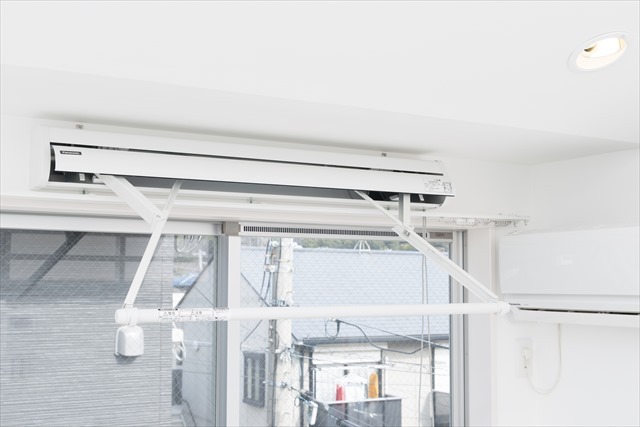 ルミエール1階 室内物干し