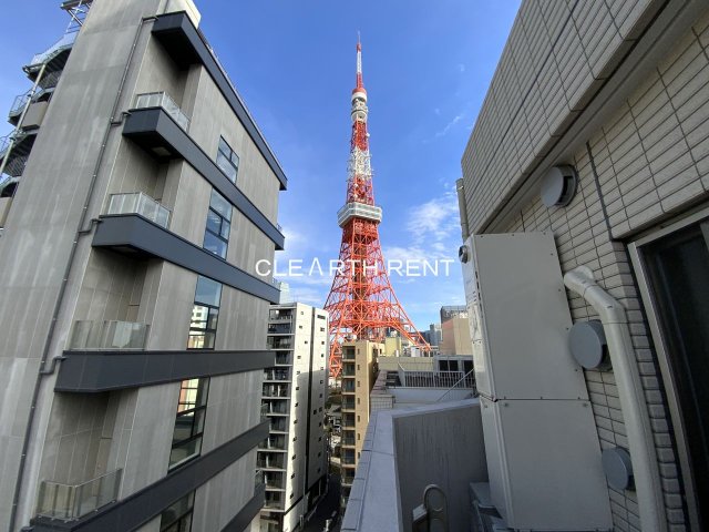コンシェリア麻布 ＰＬＡＴＩＮＵＭ ＳＱＵＡＲＥ11階 ☆バルコニーからは東京タワーが見えます☆