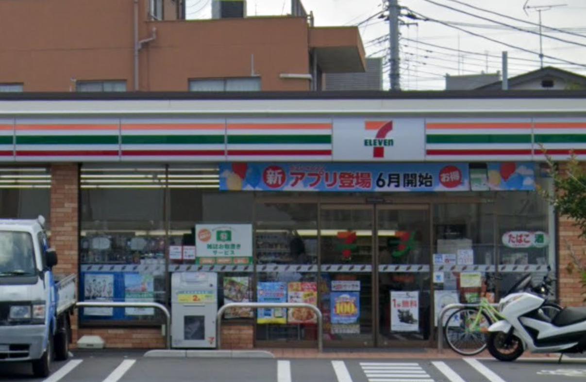 MOK-TERRACE　AOI 【コンビニエンスストア】セブンイレブン 足立青井5丁目店まで112ｍ
