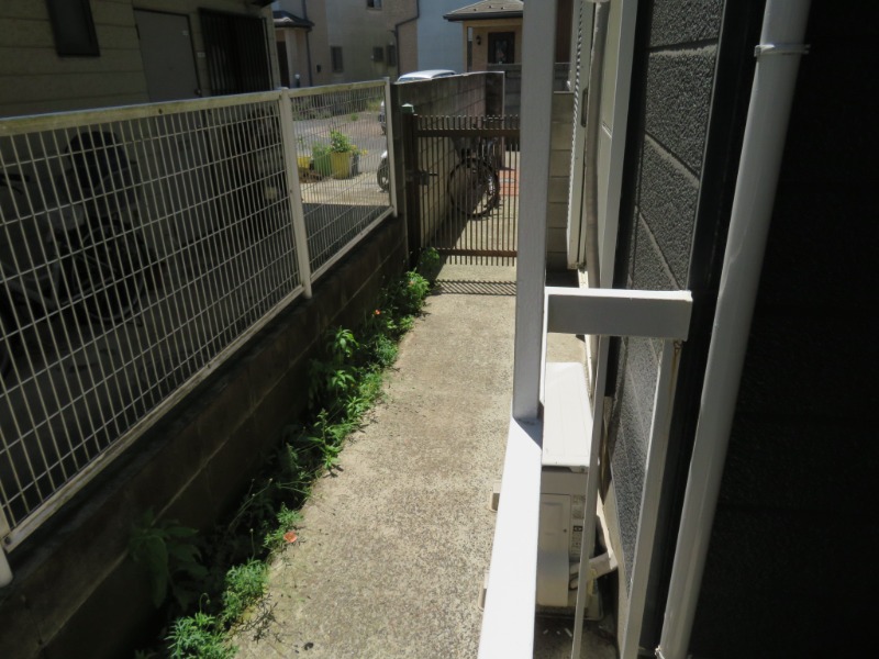 プリュニエ鎌ケ谷1階 バルコニー