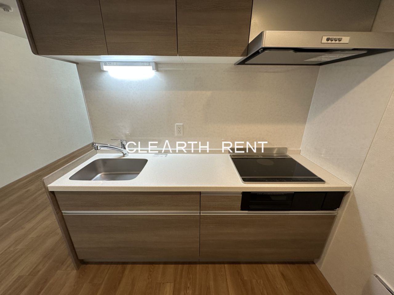 ＧＲＡＮ ＰＡＳＥＯ大井町3階 グリル付きIHコンロのキッチン