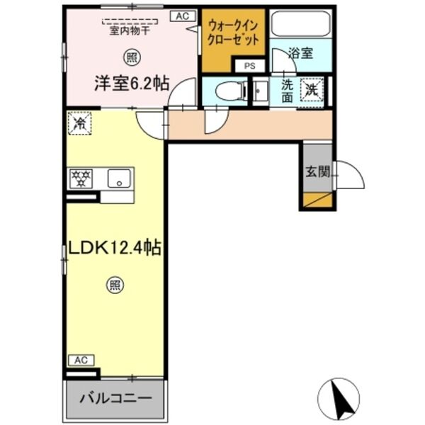 D-coral203号室 部屋その他
