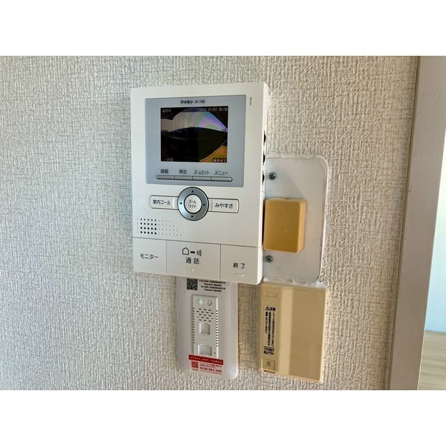 ハイツディアス201号室 ＴＶモニター付きインターフォン