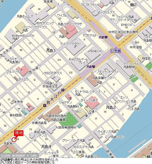 ドルチェ月島・弐番館11階 null