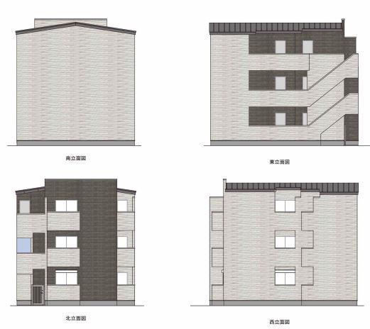 ＴＡＴＥＲＵＡｐａｒｔｍｅｎｔ千葉市中央区長洲２丁目ⅢＢ棟の外観画像