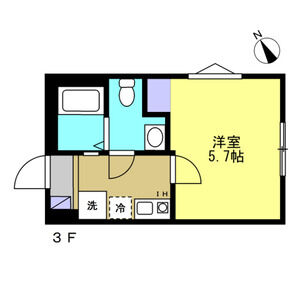 ハレ アラワイ301号室 間取