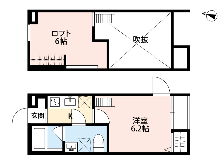 フォレスティ所沢1階 間取