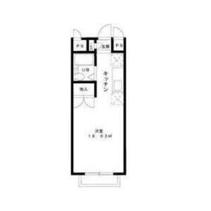 エステートピアマルイII103号室 間取