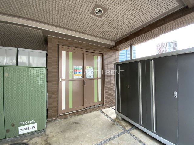 菱和パレス品川島津山4階 管理されたごみ置き場