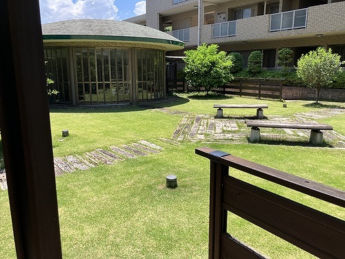 グローリオ杉並宮前1階 中庭