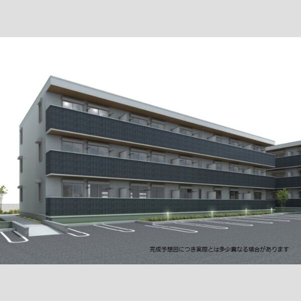 リシェスみのり台　A・B・C　B棟301号室 ※完成予想図につき、実物とは多少異なる場合があります。