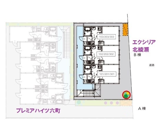 エクシリア北綾瀬1階 部屋その他