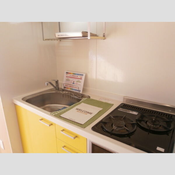 プリシアードⅤ203号室 システムキッチン