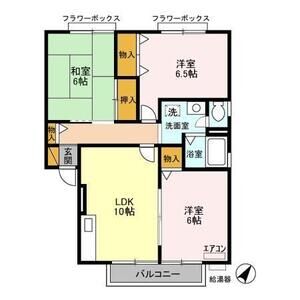 メゾンソフィア202号室 間取