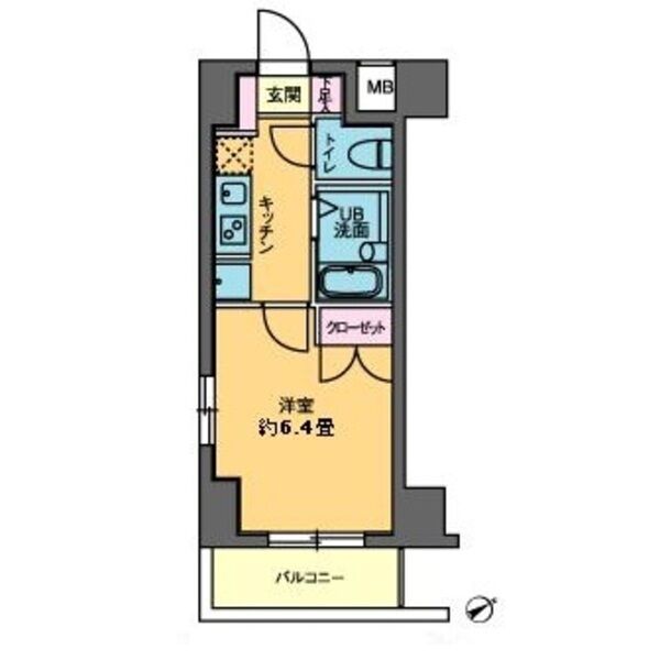 カスタリア要町0203号室 部屋その他
