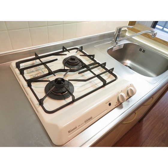 アムス志村0701号室 ２口ガスコンロ