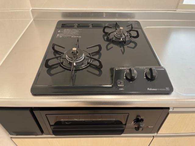 プリオーレおおたかの森 二口コンロ