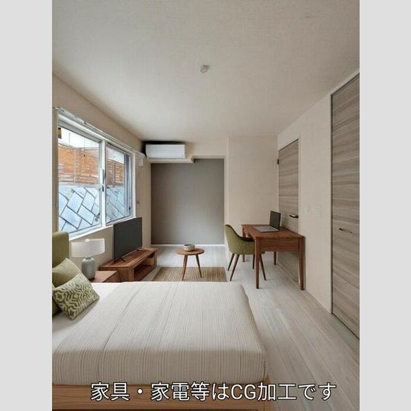 エルデガーデン　Ⅱ号館 洋室(家具・家電等はCG加工です)
