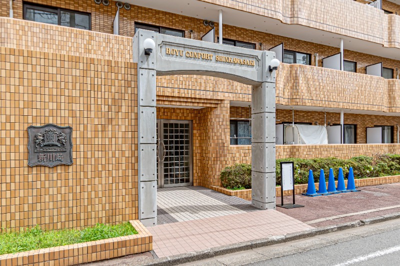 ホーユウコンフォルト新川崎4階 エントランス