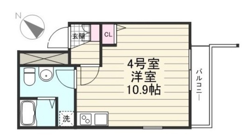 CREAL門前仲町3階 間取