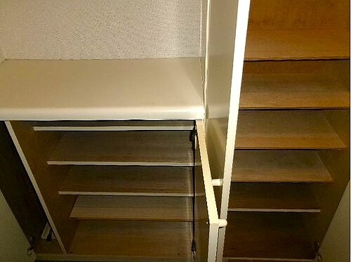 ライオンズマンション津田沼前原 下駄箱　※2026年3月撮影