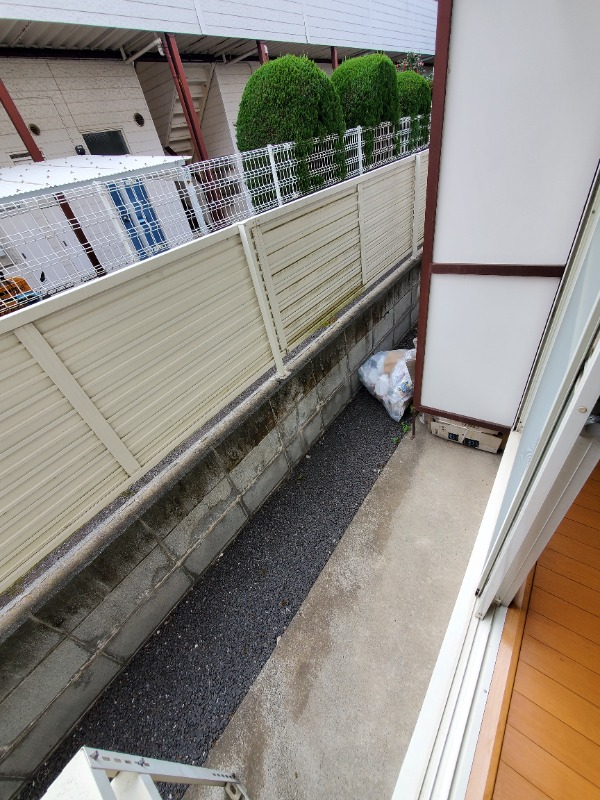 第6シティハイム1階 バルコニー
