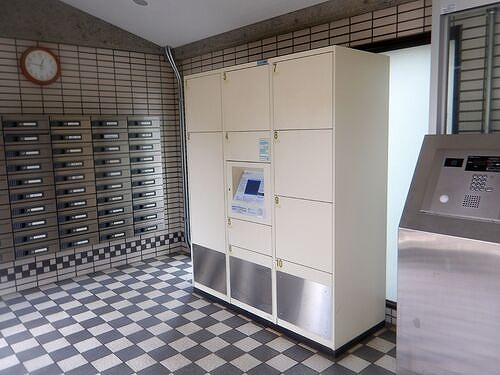 モアコート和光 宅配ＢＯＸ　※2025年9月撮影