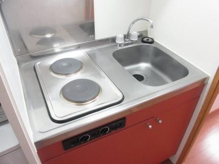 レオパレスネレイドⅡ 電気コンロ