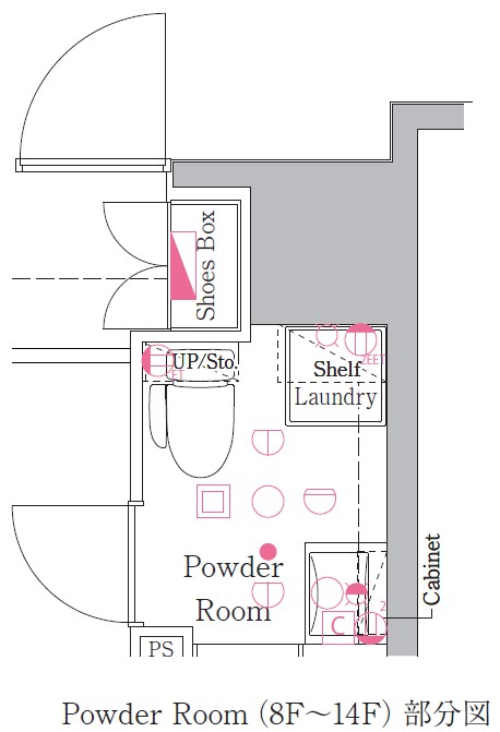 GENOVIA川崎Ⅲ0902号室 間取