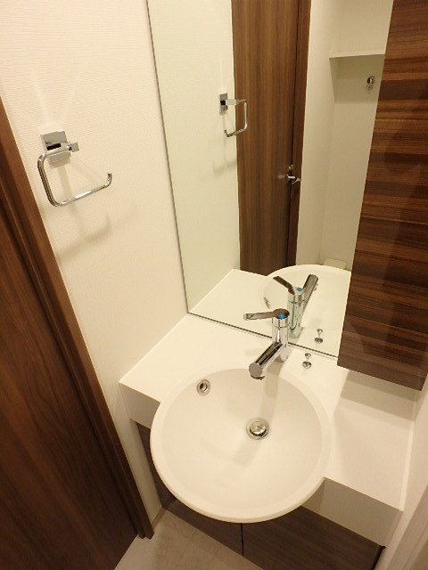 ガーラ練馬グランドステージ スペースが確保できる洗面所です