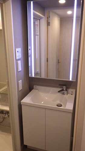 クラリティア池上1階 洗面所　※同タイプ（202号室）の写真