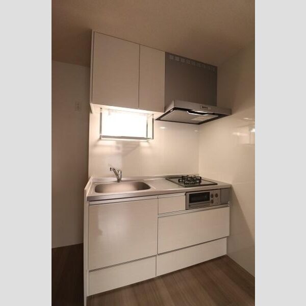 セジュール春日町2203号室 二口ガスコンログリル付きシステムキッチン