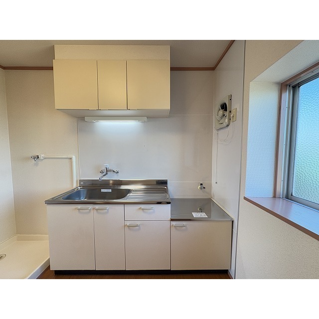 ラビアン花小金井301号室 ２口ガスコンロ対応キッチン