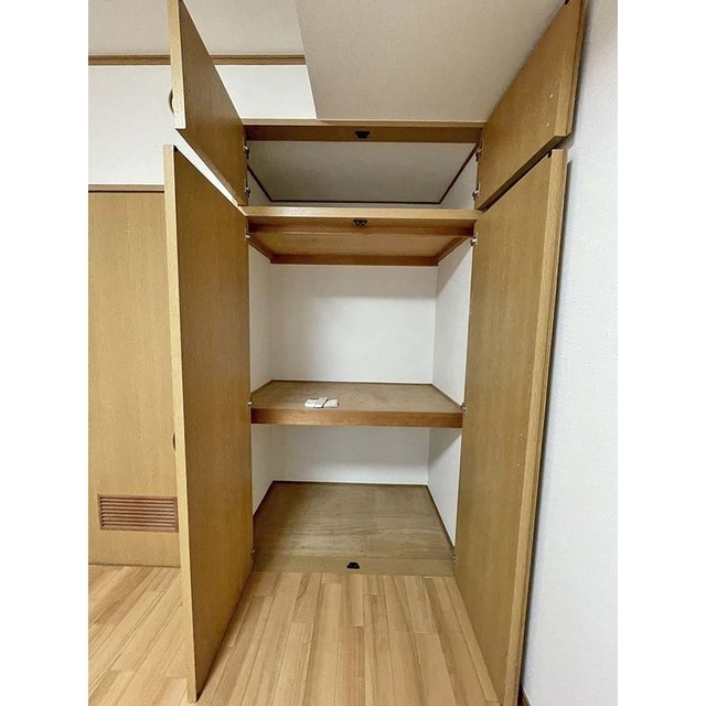 アクアメゾン 奥行きのある収納スペース