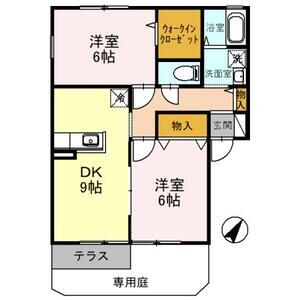グランドメゾン　A/BA101号室 間取